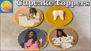 How To Make CUPCAKE TOPPERS With Shonda!