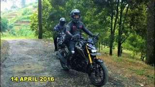 YAMAHA XABRE - M-SLAZ - MT-15 : TOURING & TEST 2 ND - TOURING PUNCAK DUA - CIPANAS (325 KM)