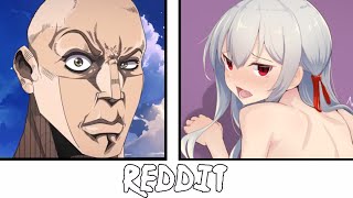 Anime VS Reddit  (The rock reaction meme) Part #124