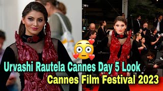 Cannes 2023 Urvashi Rautela Day 5 Coolest Look😍🔥