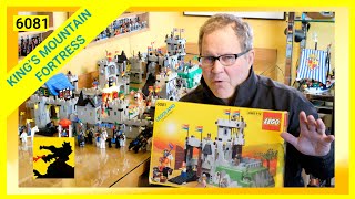 Lego 6081 King's Mountain Fortress Review- How to display this set in Diorama?? #VBcastles