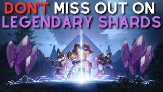 These IMPORTANT tips can get you TONS of Legendary Shards EASY!