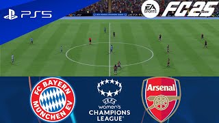 FC 25 - Bayern München vs Arsenal | UEFA Women's Champions League 2024 | PS5™