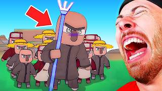 FUNNIEST Adventure of VILLAGERS in MINECRAFT (FUNNY)