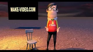 ANIMATED PERSON TALKING: CARTOON PEOPLE TALKING: TALKING ANIMATION