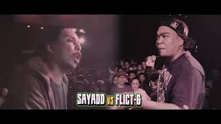 Fliptop @ Ahon9 - Sayadd vs Flict-G @ 2018