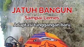 Dihajar Motor Jatuh Bangun | Panggung Prajurit dan Ngetrail Bareng Marinir Lampon