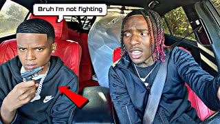 Asking @LiiRaed To Fight Some YouTubers With Me He Pulled out This (MUST WATCH)