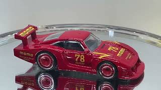 John316diecast Hot Wheels 1/64 Scale RED MOMO Porsche 935-78 Race Day Car Culture