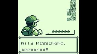 Pokémon Red [Game Boy] - Missingno Glitch