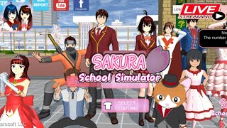 The viral game on TikTok is over sakura | SAKURA SCHOOL SIMULATOR |