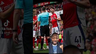 Arsenal and Rice Completely Robbed #footballedits#trending#premierleagu#arsenal#brighton#viralshorts