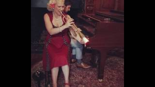 Jamming on Duke Ellington's "Black Beauty" with Gunhild Carling