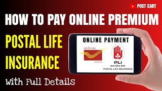 How to pay Postal Life Insurance Premium online | Post Cart | PLI & RPLI Premium payment online |