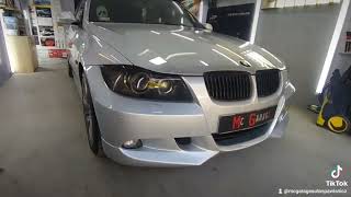 BMW E90 #2etapowa #korekta #lakieru #zabezpieczenie #twardym #woskiem