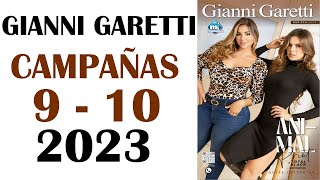 CATÁLOGO   GIANNI   GARETTI   CAMPAÑAS   9 - 10  /  2023   COLOMBIA