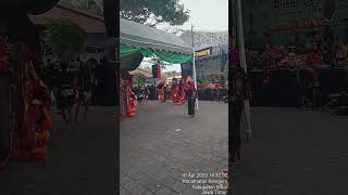 🔴rampak barong Turonggo Cahyo Budoyo live taman RTH Kanigoro Blitar