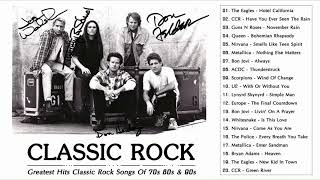 Classic Rock Music || Best Classic Rock Songs Of 70s 80s 90s || Classic Rock Playlist 70s and 80s