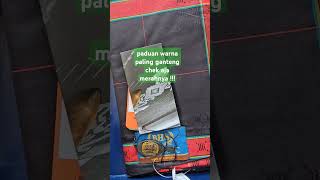 songket meteor gold hitam merah #sarungbhs #shortvideo #shortviral