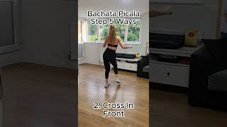 How To Do A Bachata Picala Step 4 Ways - Rasa Pauzaite  #bachata