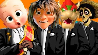 The Boss Baby 2 & The Croods 2 & Coco & Super Mario - Coffin Dance Meme Song Cover