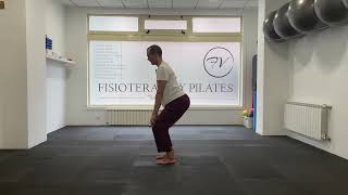 Clase completa Pilates con pica. Ejercicio terapéutico.