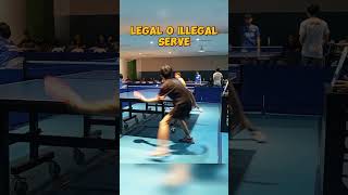 Legal or illegal serve #trending #viral #shorts