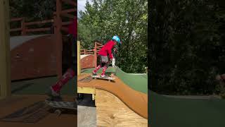 Mini ramp session ( At KONA Skatepark in Jacksonville , Florida)