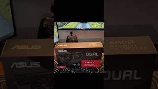 ASUS DUAL OC 7800XT Unboxing #shorts