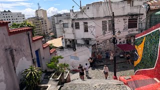 Arcos de Lapa and climbing the Escadaria Selarón, Rio de Janeiro (2023)