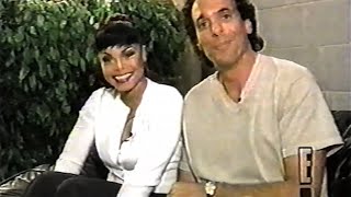 Janet Jackson + Rene Elizondo Jr - The Velvet Rope Tour Berlin BTS 1998 (E! News Interview)