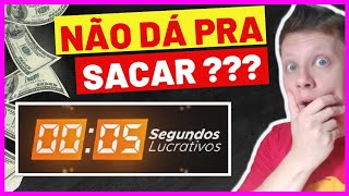 😡5 Segundos Lucrativos!Será que O 5 Segundos Lucrativos FUNCIONA ? 5 Segundos Lucrativos PAGA MESMO?