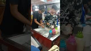 Ice Cream Rolls Street food#short