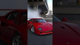 F40 sliding thru Tokyo 🇯🇵 #f40 #slide #drift #ferrari #ferrarif40 #gaming #ps5 #gt7 #gameplay