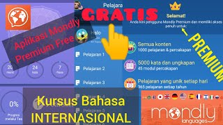 Aplikasi Kursus Bahasa Internasional GRATIS 😱 #aplikasipremium #kursus #bahasainggris #korea #gratis