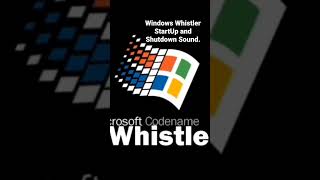 Windows Whistler StartUp and Shutdown Sound.