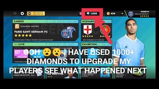 DLS23 upgrading my Squad with 1000+🤗🤗😍😍 Diamonds Lets see what's happens (DLS pro Gamer)