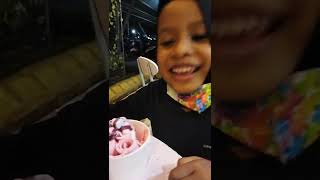 ice cream kiya-kiya roxy jember with adek shanum