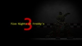 Five Nights at Freddy's 3 Roblox Game