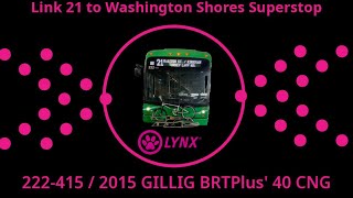 222-415 on Link 21 to Washington Shores SuperStop