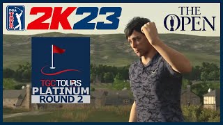 NOW OR NEVER - TGC Tours Platinum: The Open Round 2 | PGA Tour 2K23