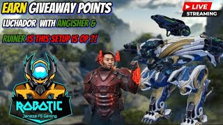 #warrobots Earn Giveaway Points & Luchadro with Anguisher & Ruiner #shorts