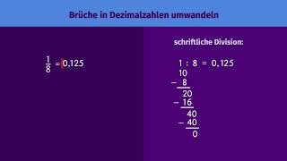 Periodische und endliche Dezimalzahlen einfach erklärt | sofatutor