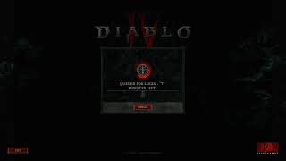 Diabloo IV Early Beta Day 1