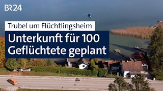 Seeshaupt: Desinformation zu Flüchtlingsheim am See I Abendschau I BR24