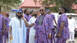 Davido Seen In public at His Uncle's Inauguration as the Governor of Osun State (FULL VIDEO)