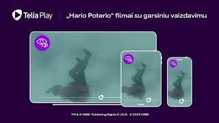 „Hario Poterio“ filmai su garsiniu vaizdavim tik per Telia Play