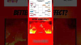 Anime sound effects tournament. Better sound? #anime