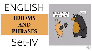 Idioms & Phrases | Part 4