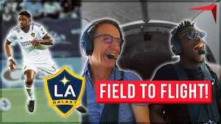 LA Galaxy's Chris Mavinga Takes Unforgettable Intro Flight